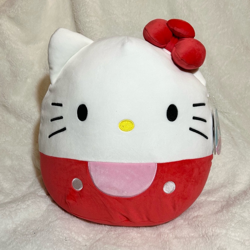 NWT Squishmallows 14” Sanrio Hello Kitty Plush